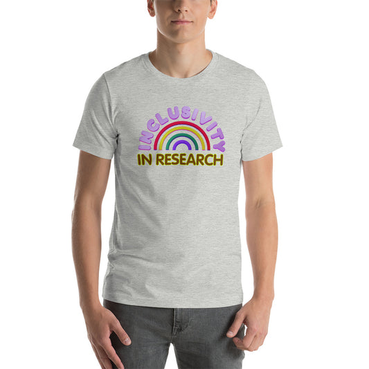 INCLUSIVITY in Research: Unisex t-shirt