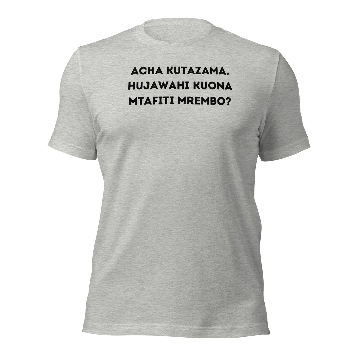 SWAHILI: Stop Staring Unisex t-shirt