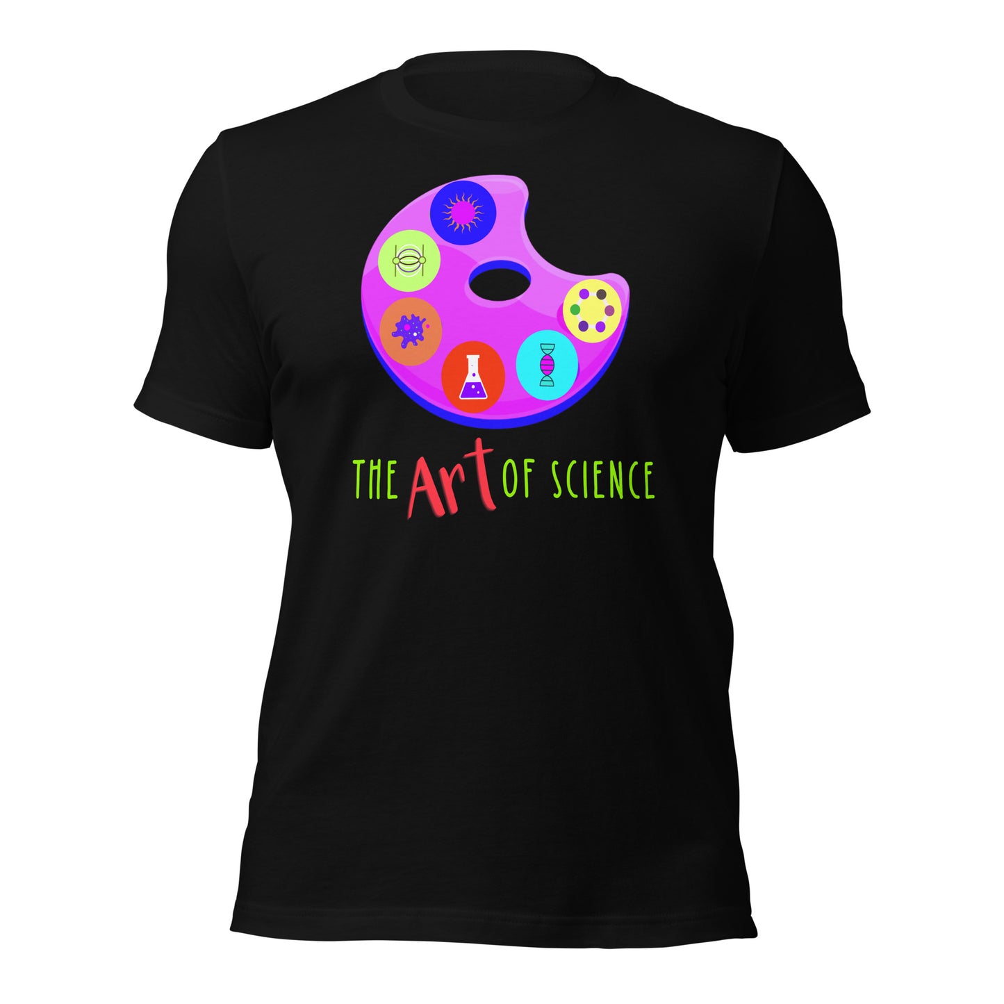 ART of Science Palette Unisex t-shirt