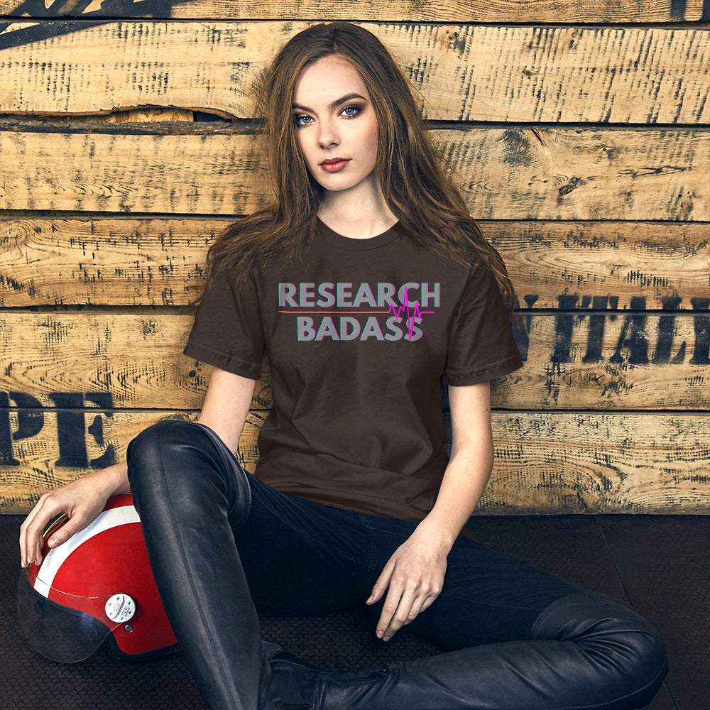 RESEARCH BADASS: Unisex t-shirt
