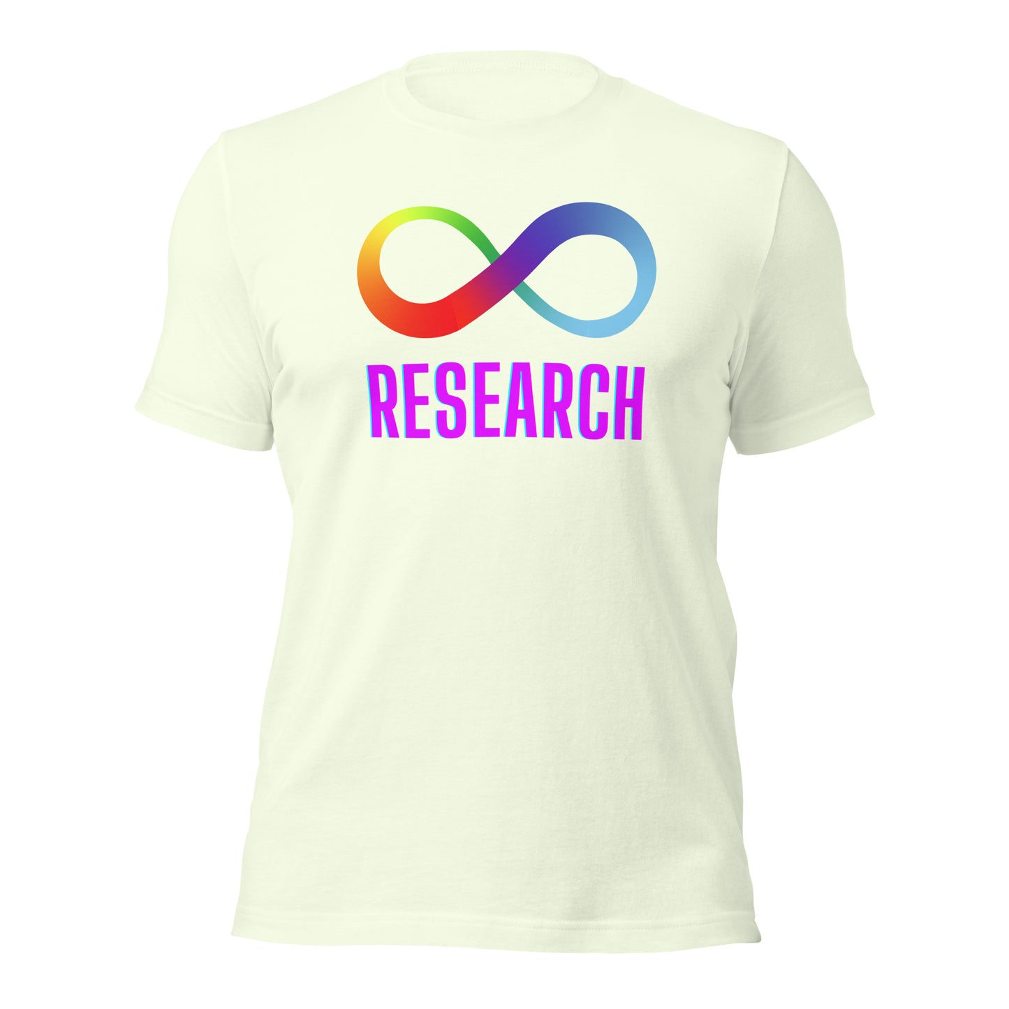 Research to INFINITY Unisex t-shirt
