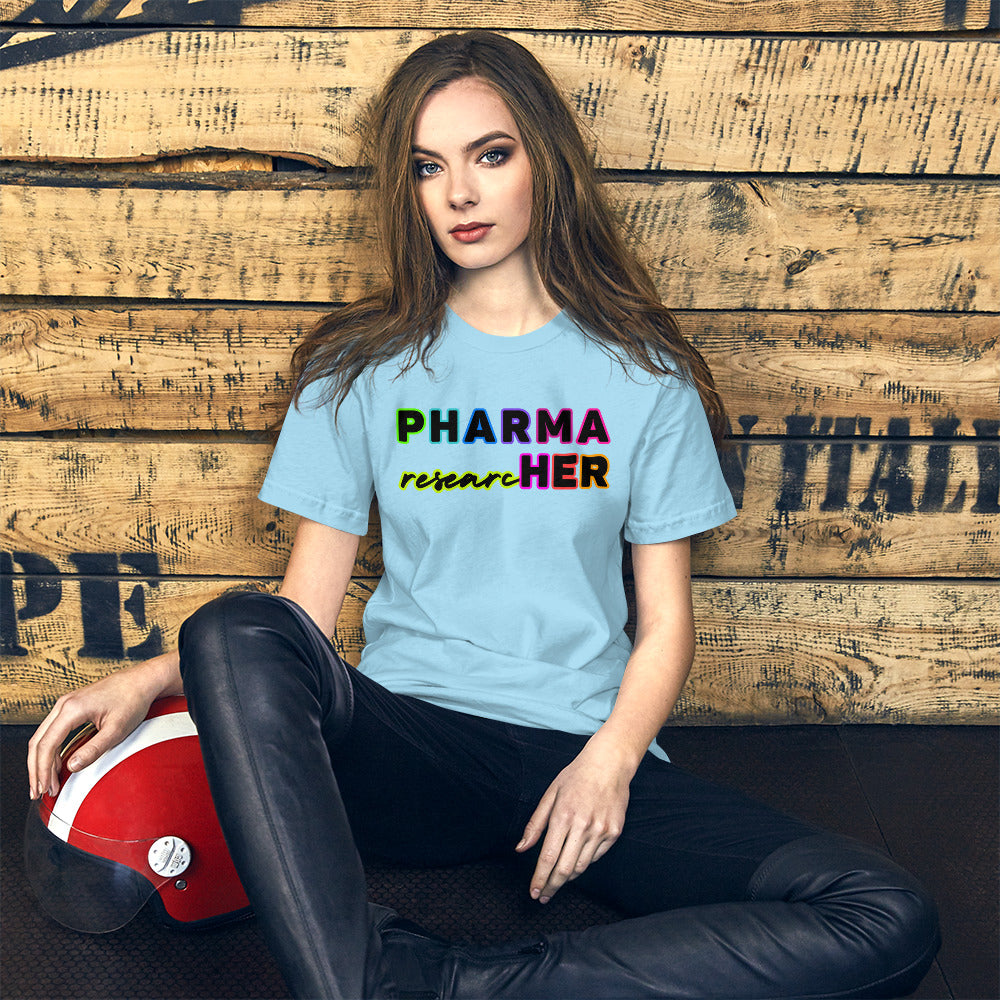 PHARMA researcHER: Unisex t-shirt