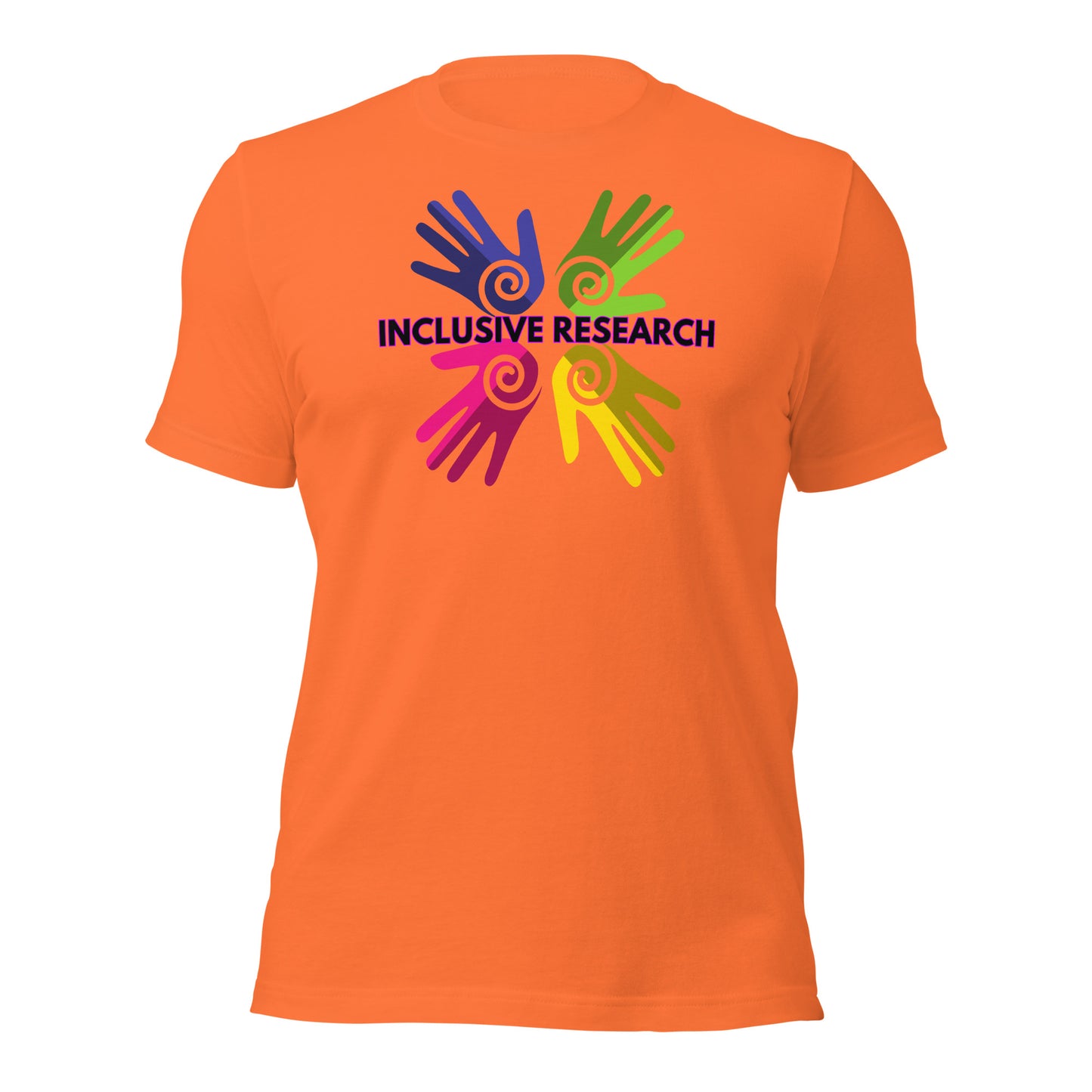 INCLUSIVE Research Unisex t-shirt