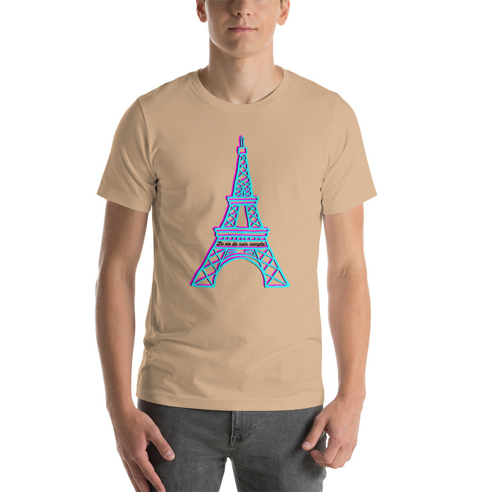 TRI-Eiffel BLM: Unisex t-shirt